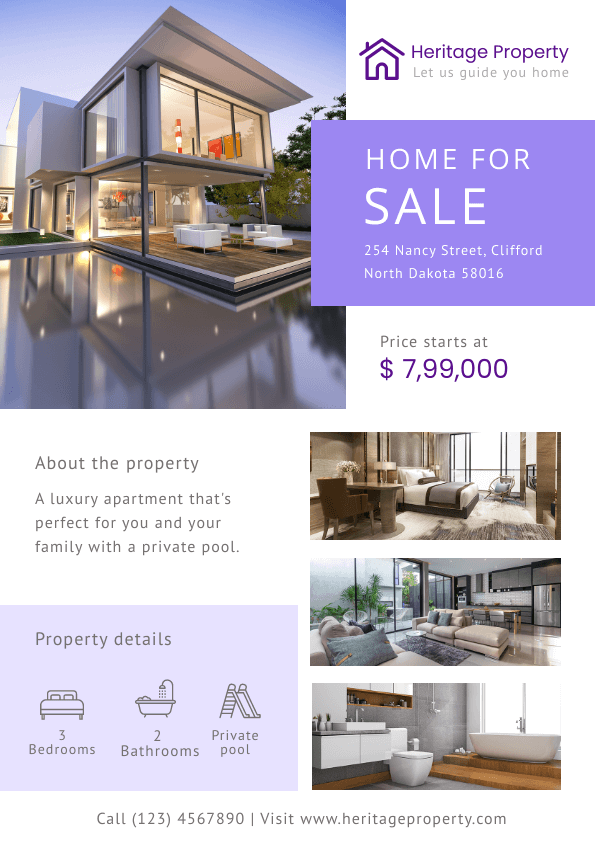 Real Estate Flyer Design