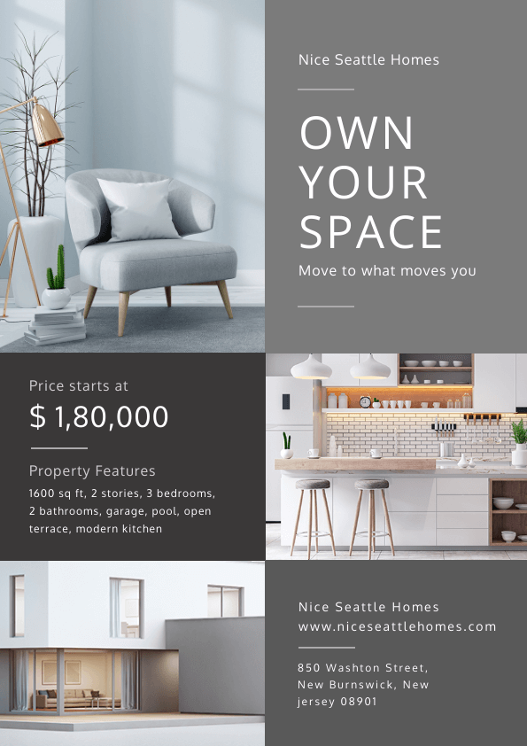 Real Estate Flyer Design Real Estate Flyer Design