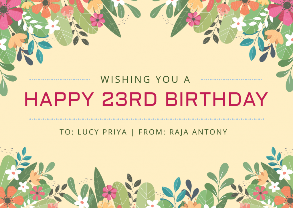 Birthday Card Design Birthday Card Design