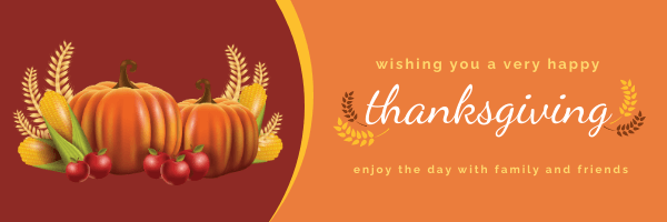 Thanksgiving Email Header Thanksgiving Email Header