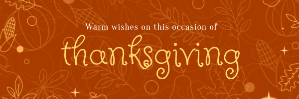 Thanksgiving Email Header Thanksgiving Email Header