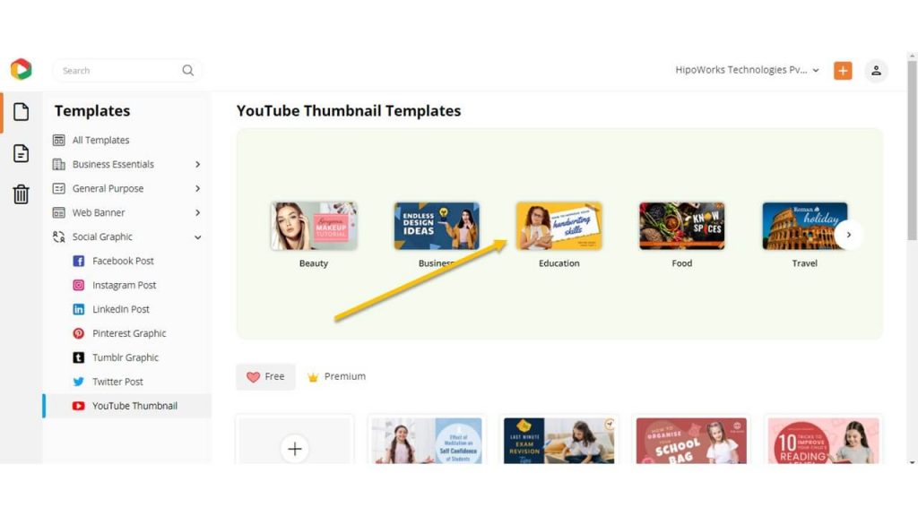 Education YouTube Thumbnail Template