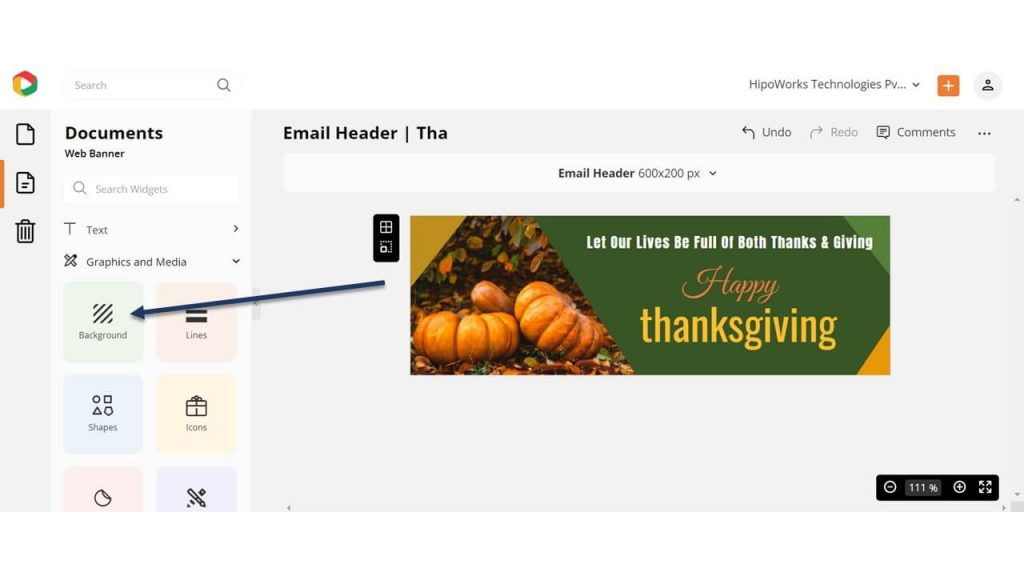 Thanksgiving Email Header