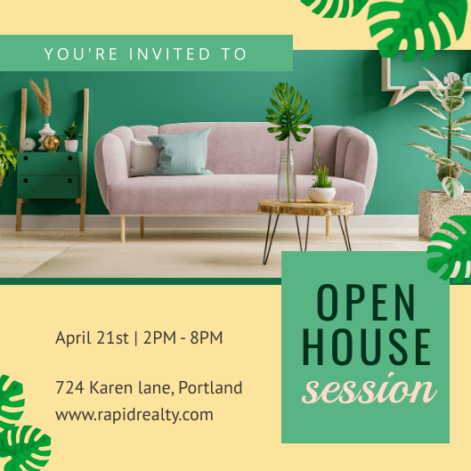 Open House Invitation Open House Invitation