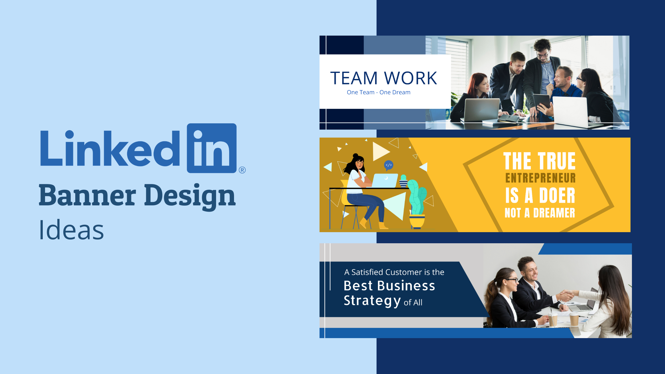 LinkedIn Banner Design Ideas Blog Banner