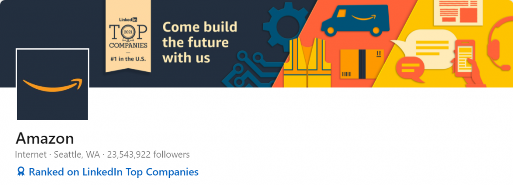 Amazon LinkedIn Banner