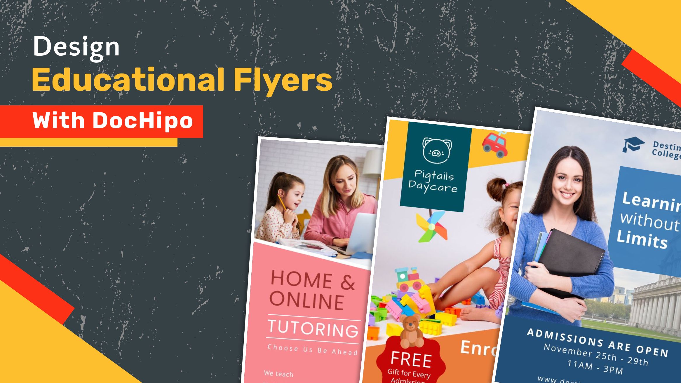 Educational Flyer Design Blog Banner