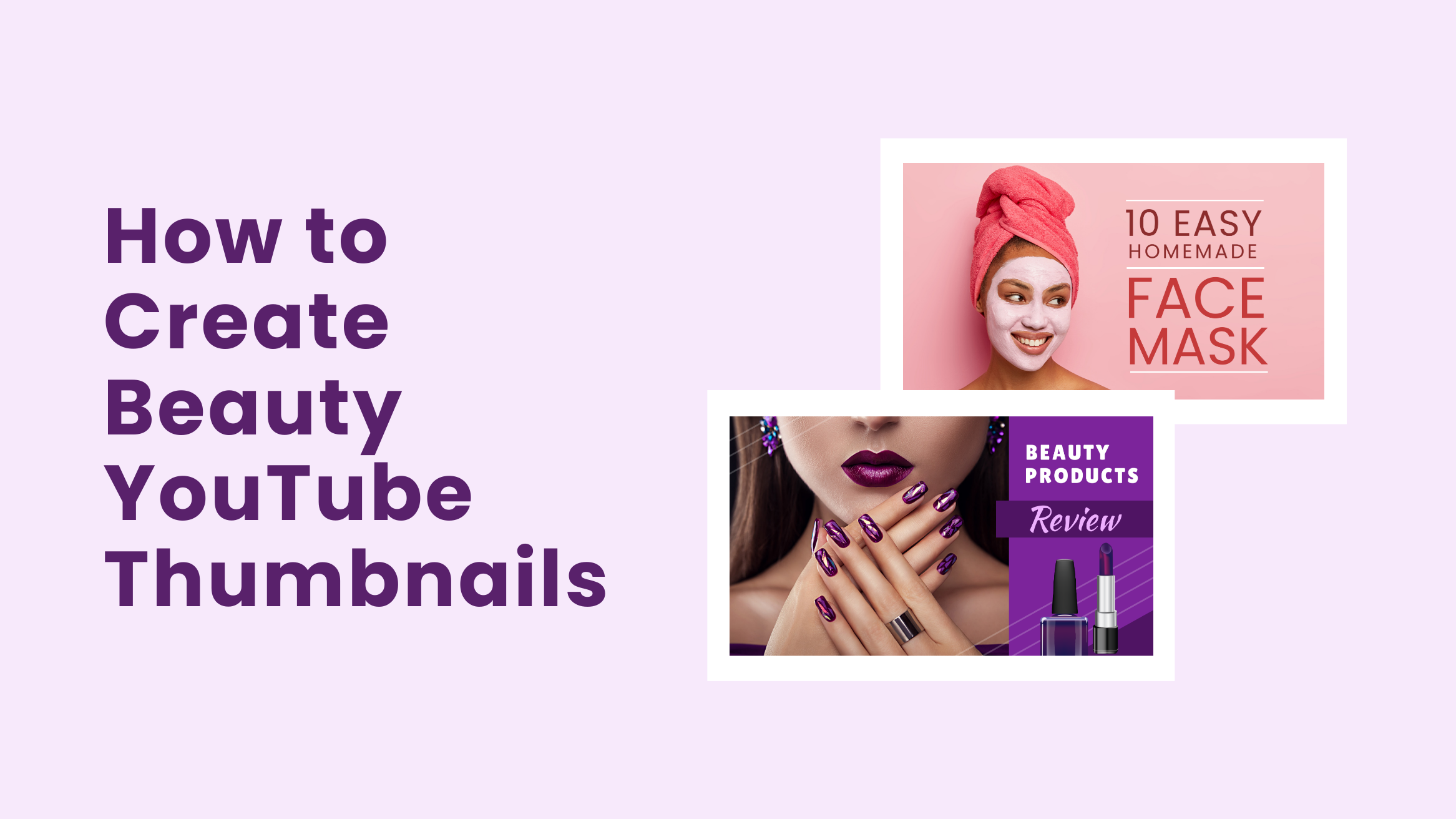 How to Create Beauty YouTube Thumbnails