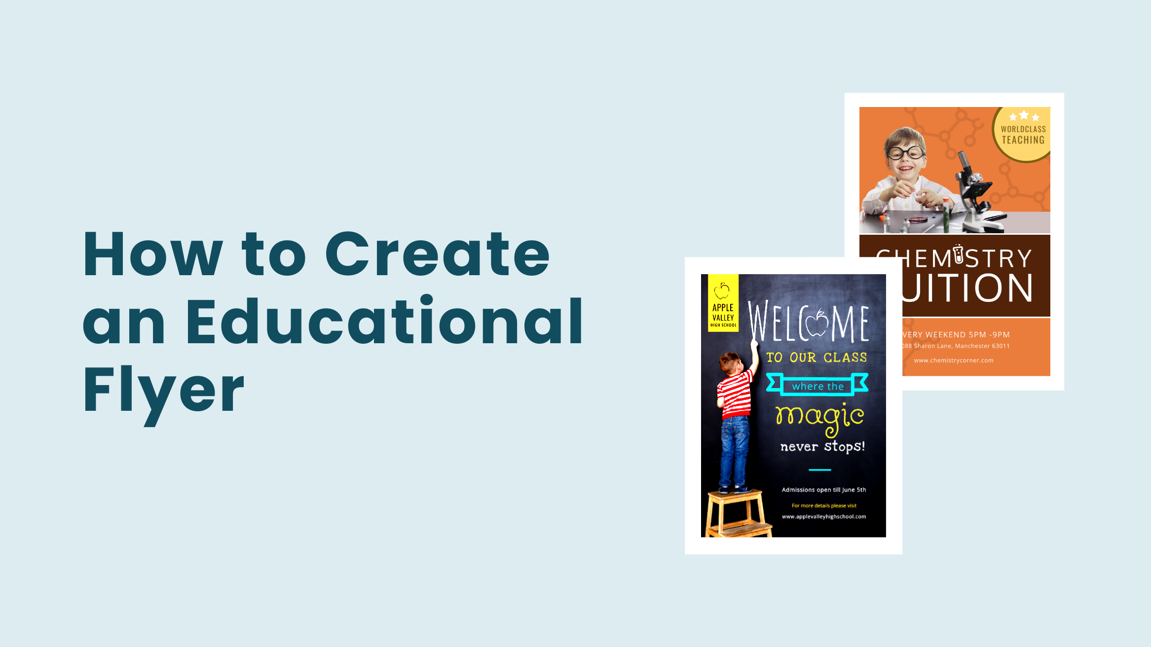 How to Create an Educational Flyer