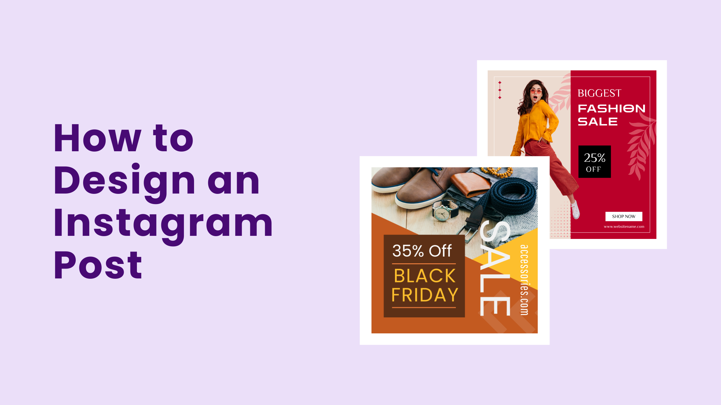 How to Design an Instagram Post