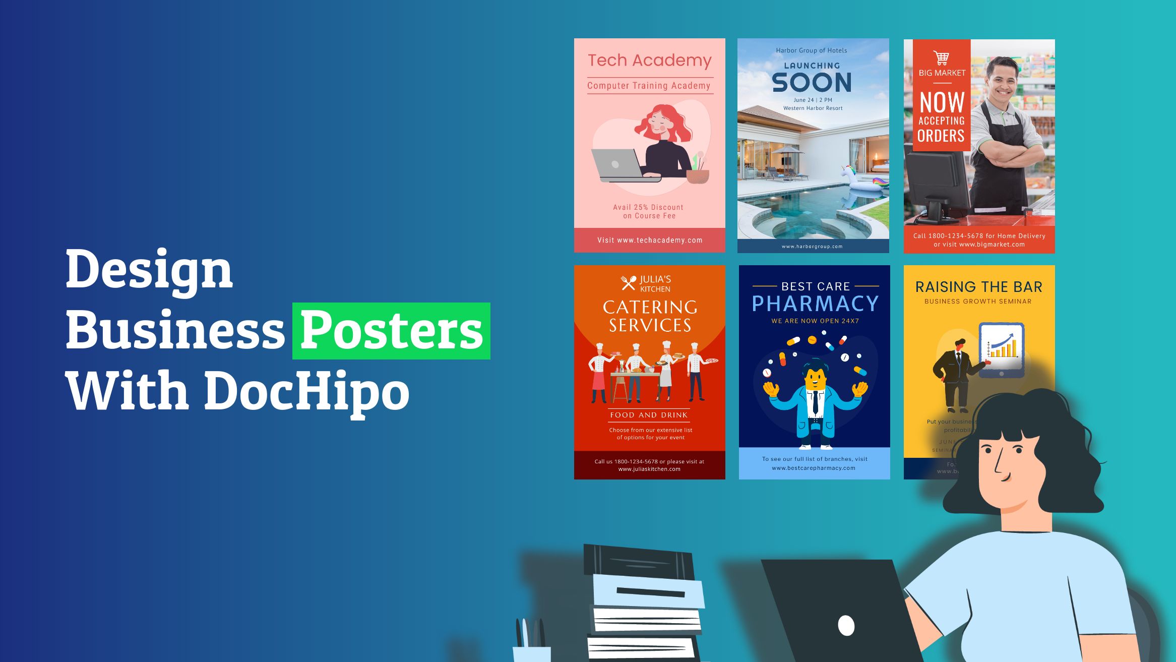 Business Poster Design Blog Banner