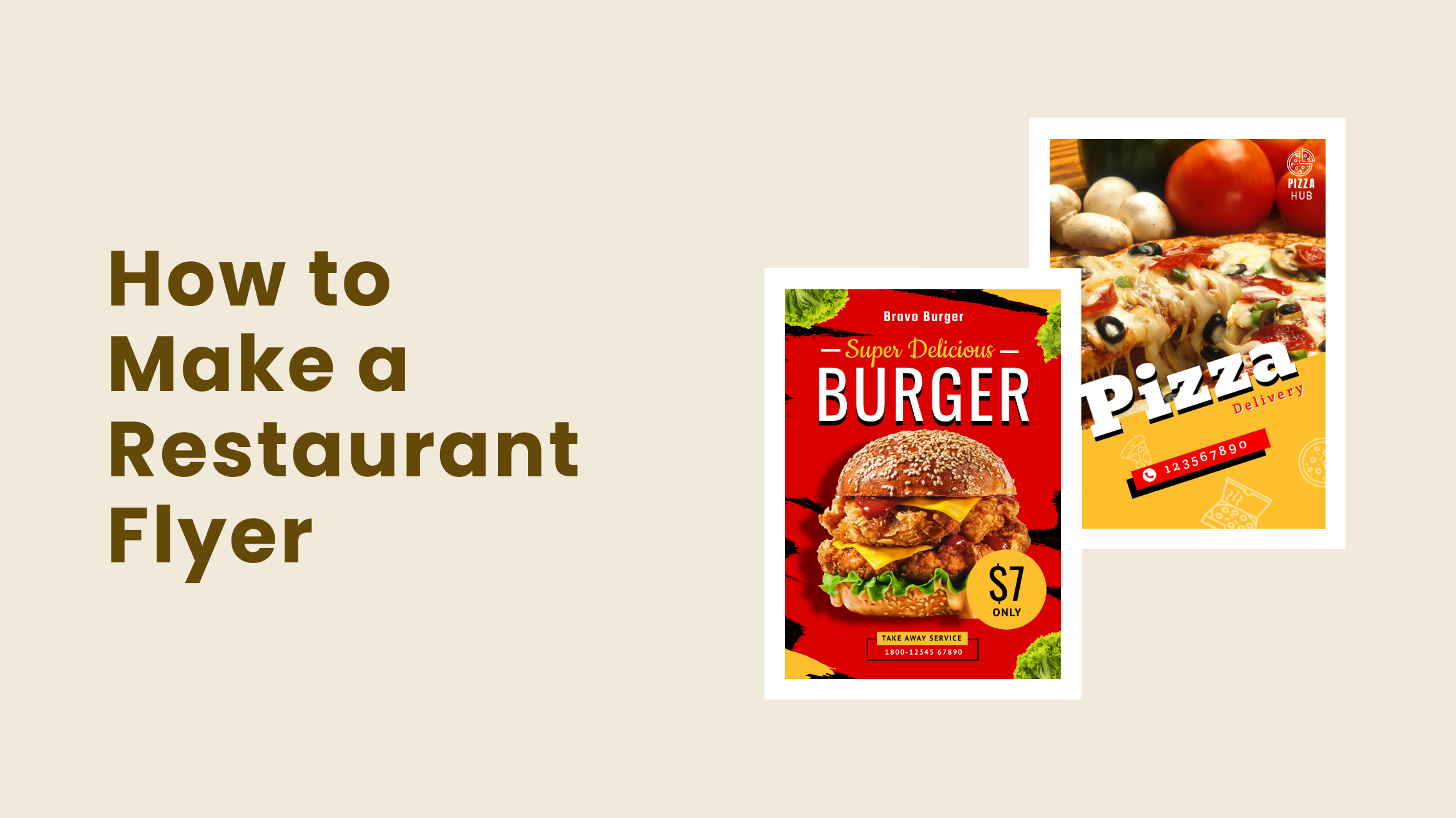 How to Make a Restaurant Flyer