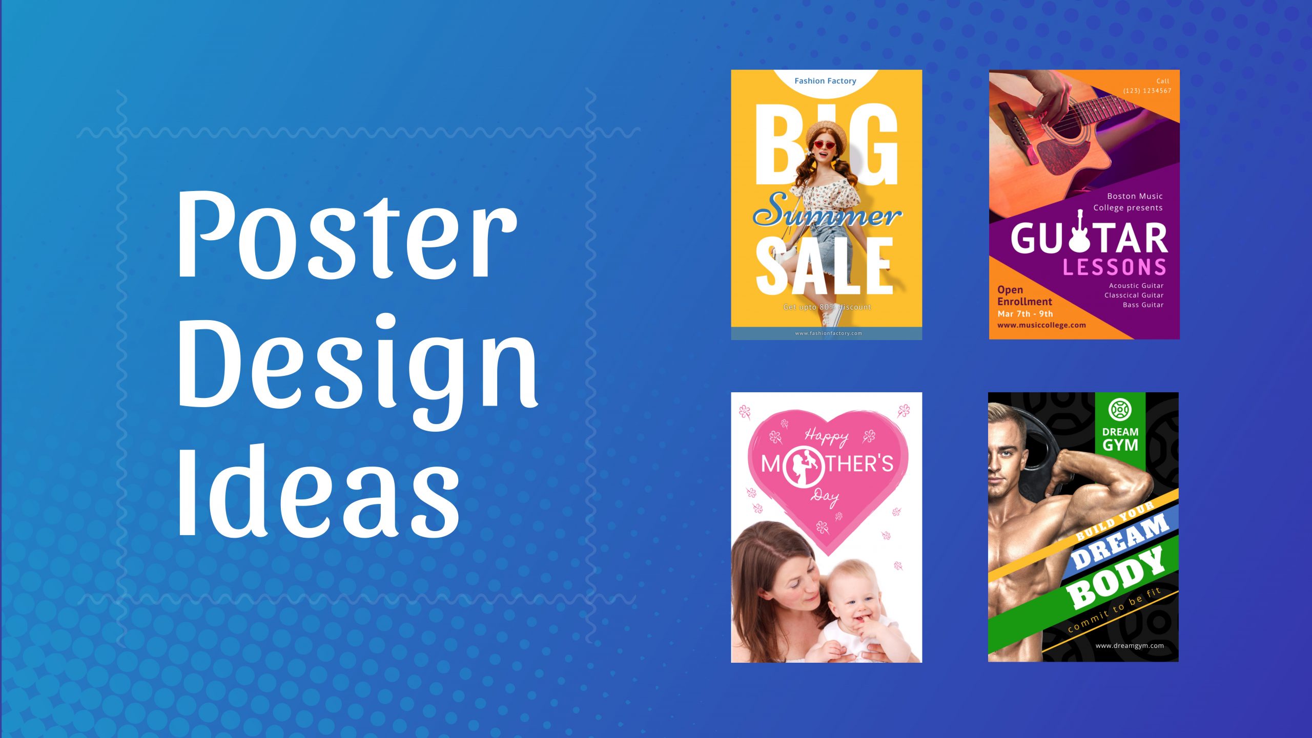 Poster Design Ideas Blog Banner