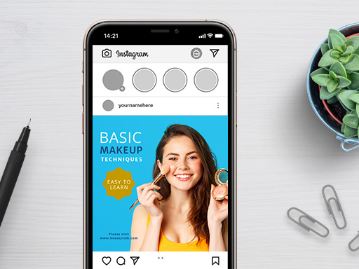 Beauty Instagram Post Templates