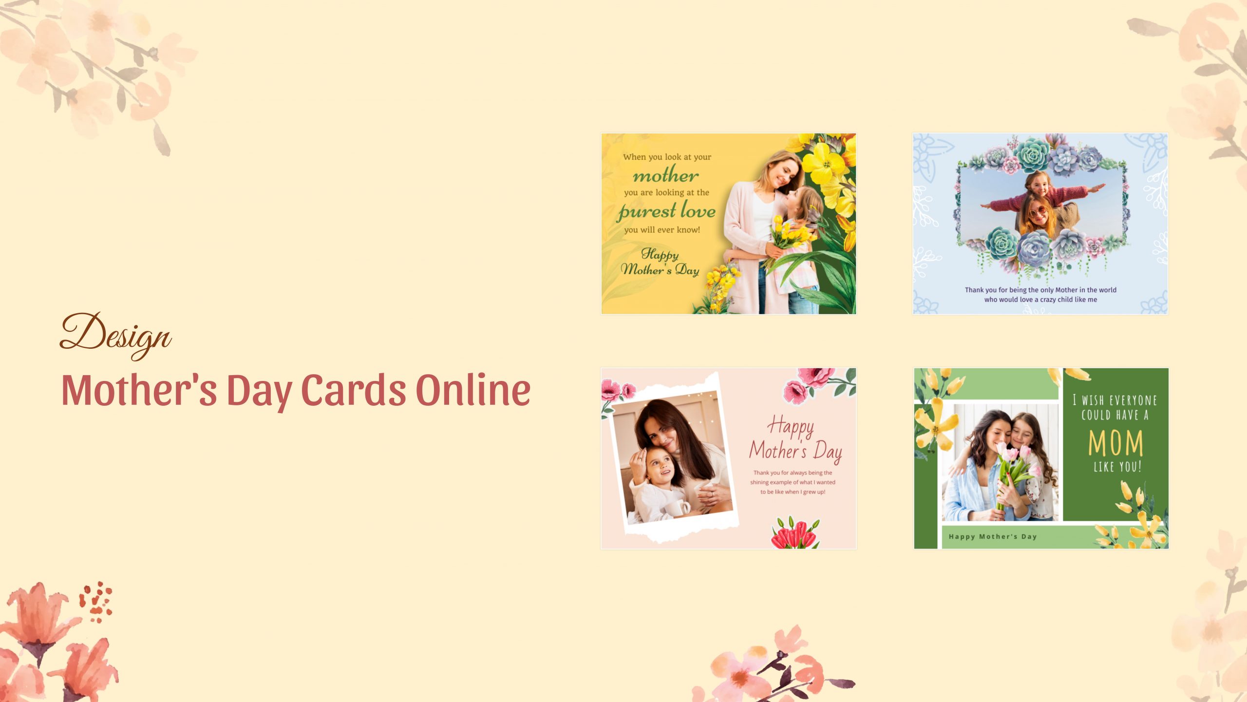 Design Mother's Day Card Online Blog Banner