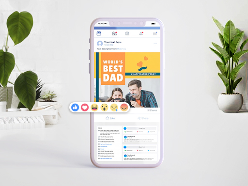Father’s Day Facebook Post Templates