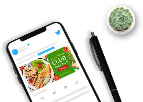 Food-Twitter-Post-Templates