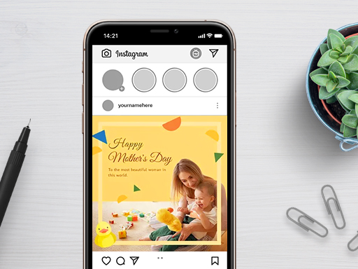 Mother's Day Instagram Post Templates-Instagram Post-thumb