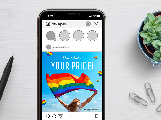 Pride Day Instagram Post Templates