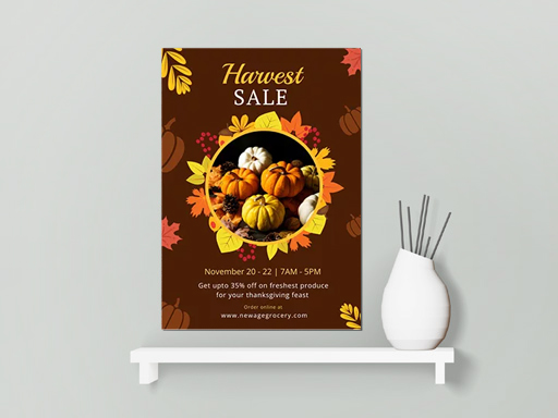 Thanksgiving Poster Templates