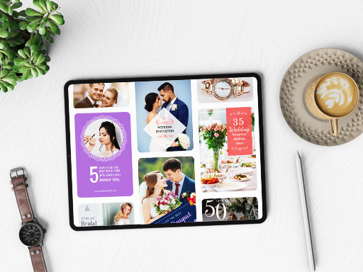 Wedding Pinterest Graphic Templates