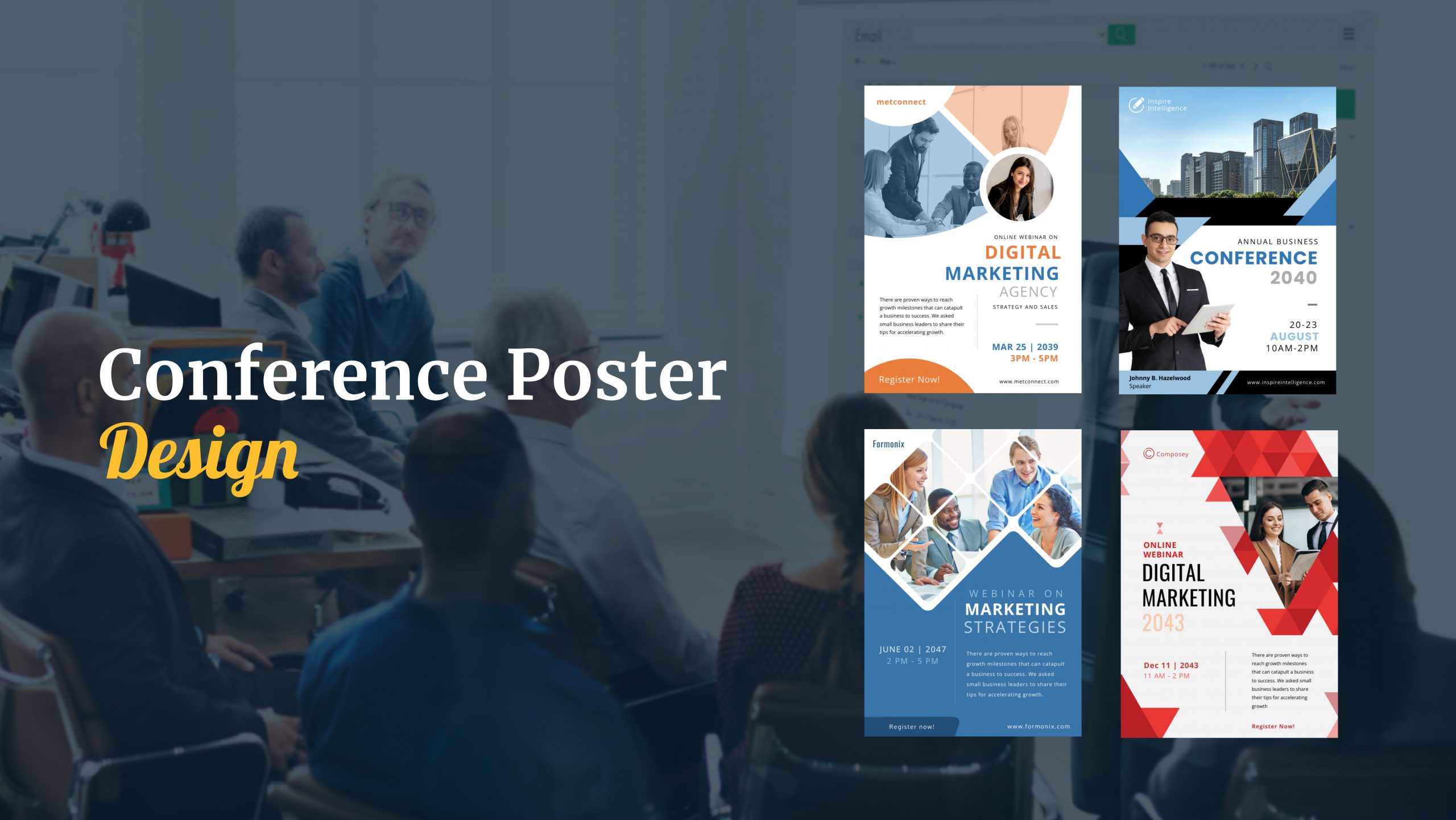 Conference Poster Design Blog Banner
