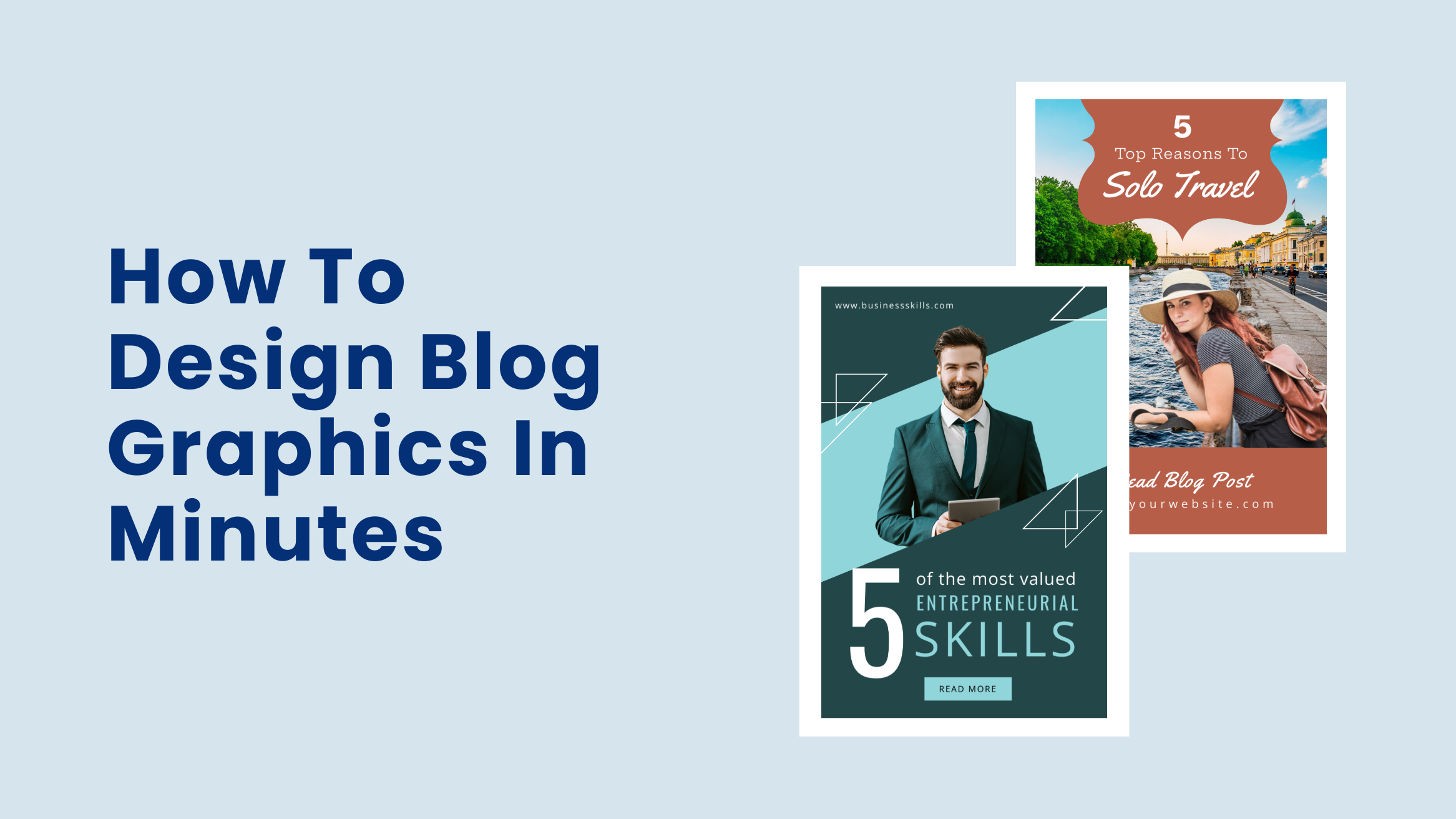 How To Design Blog Graphics In Minutes Blog Banner
