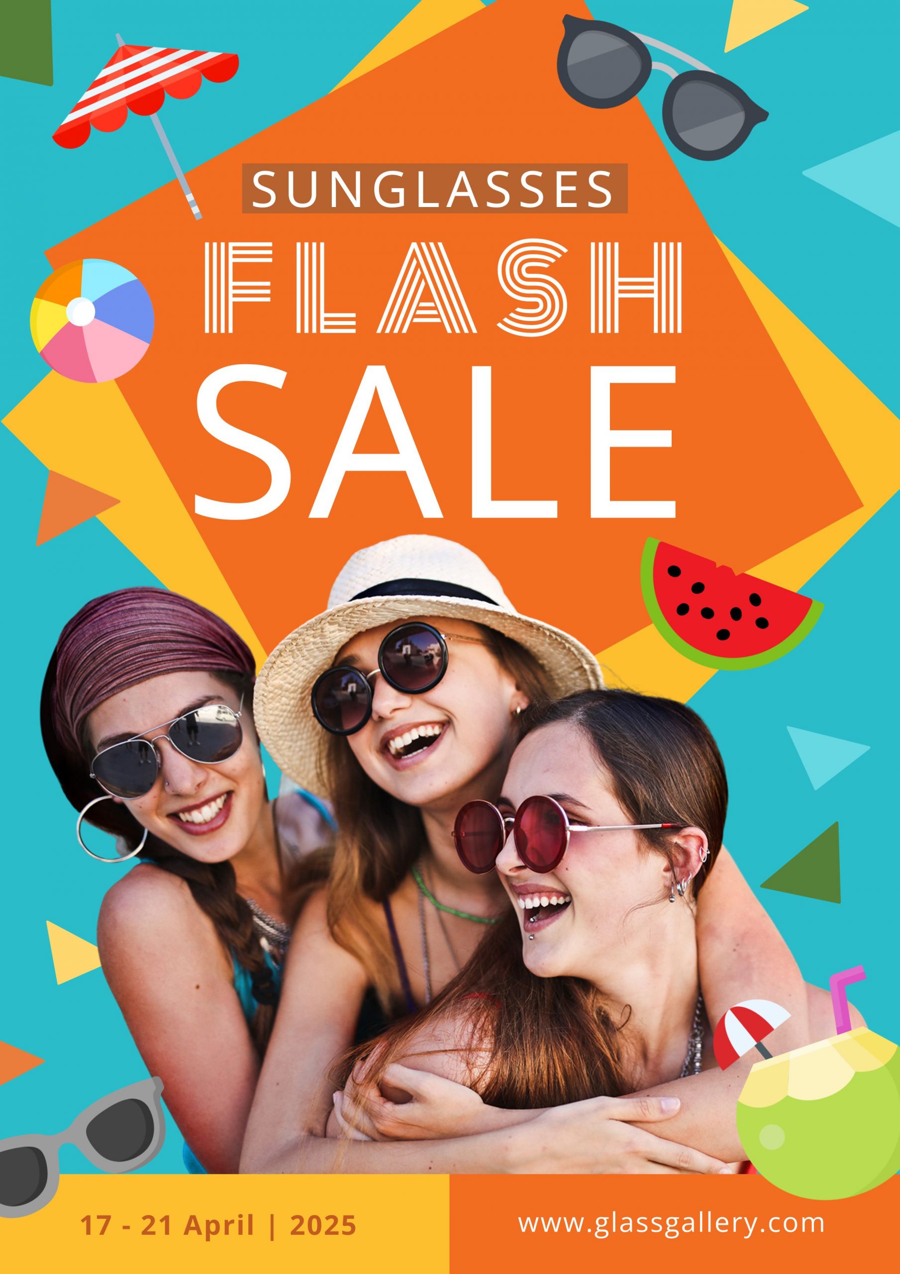Flash Sale Poster Template