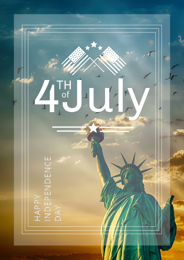 4th of July Poster Template