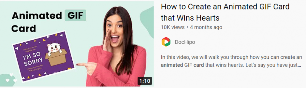 How to Create an Animated GIF Thumbnail 