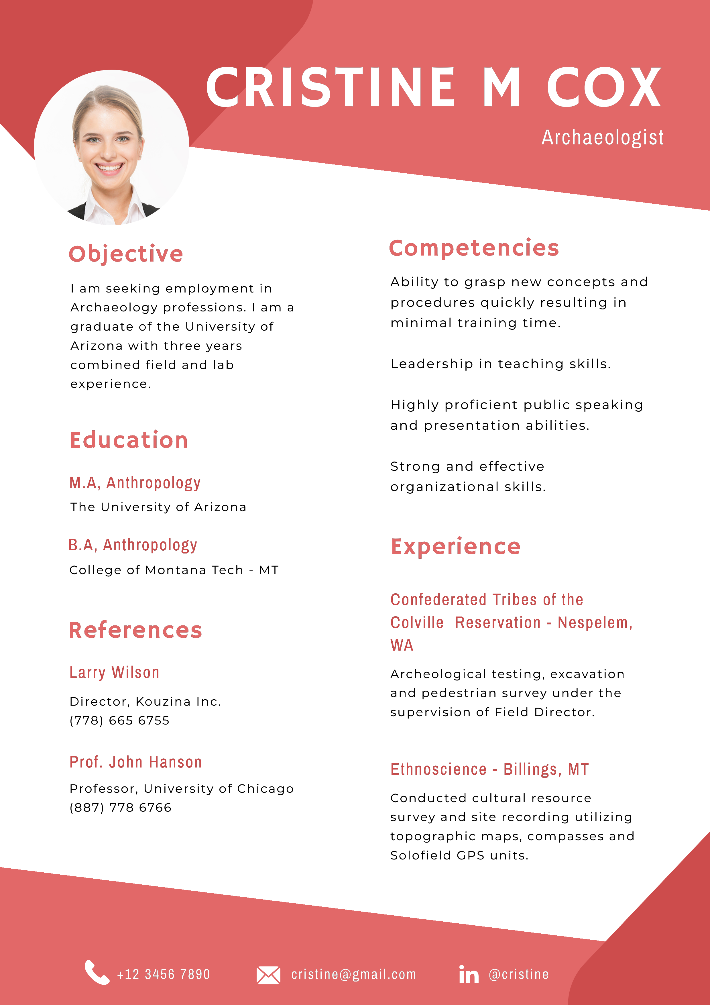 DocHipo's Resume Template