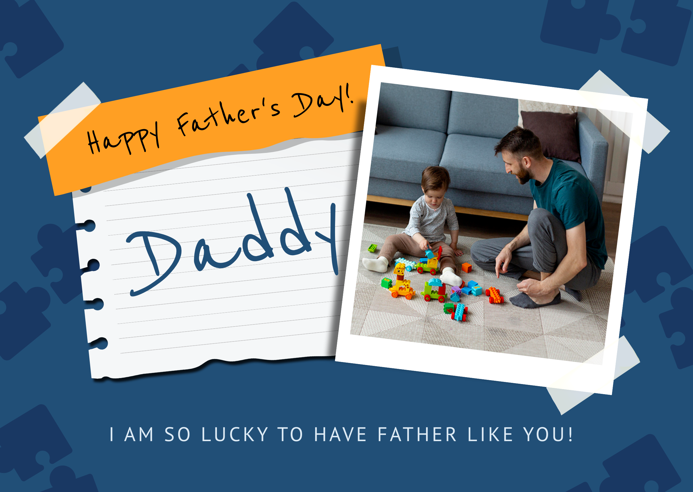 DocHipo's Father's Day Card Template