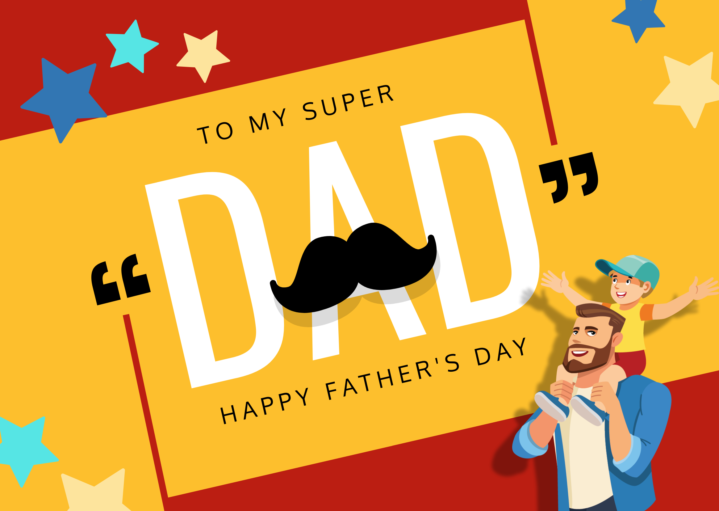 DocHipo's Father's Day Card Template