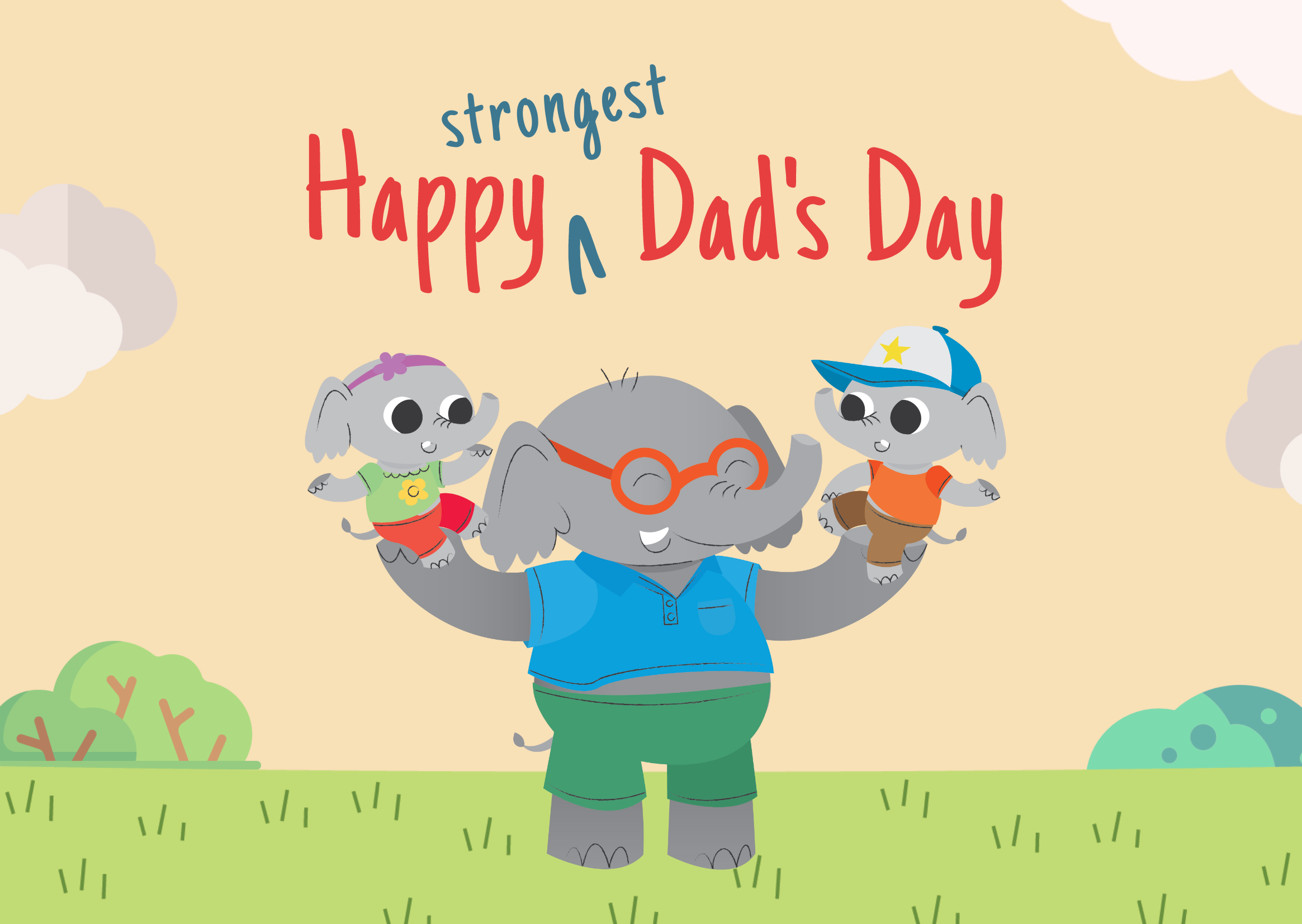 DocHipo's Father's Day Card Template