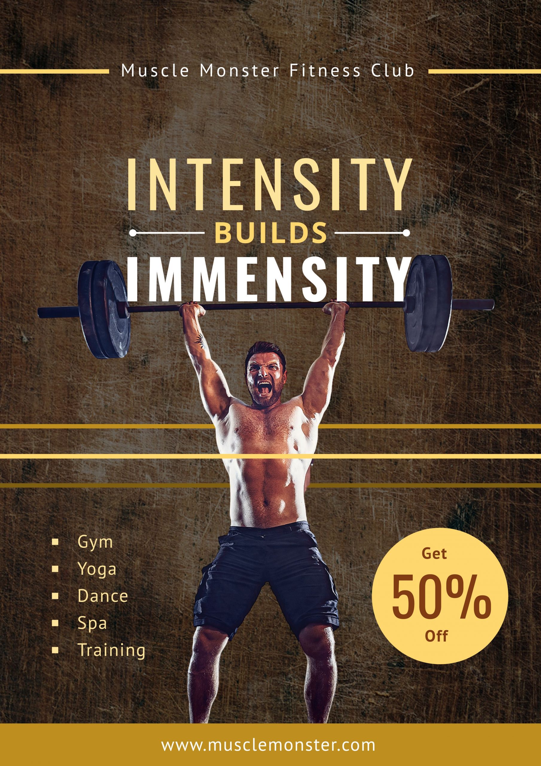 Gym Poster Template