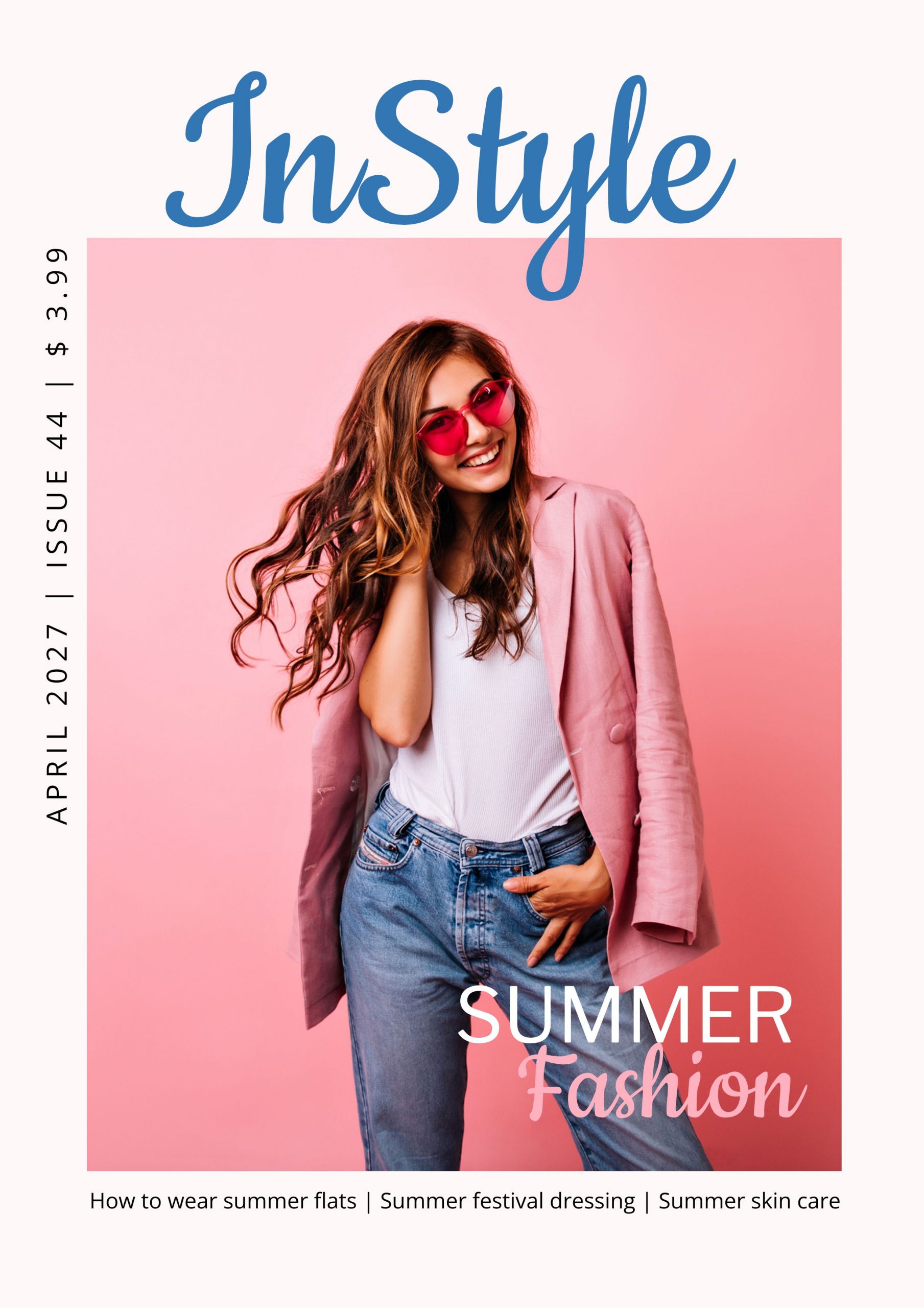 DocHipo's Fashion Magazine Cover Template