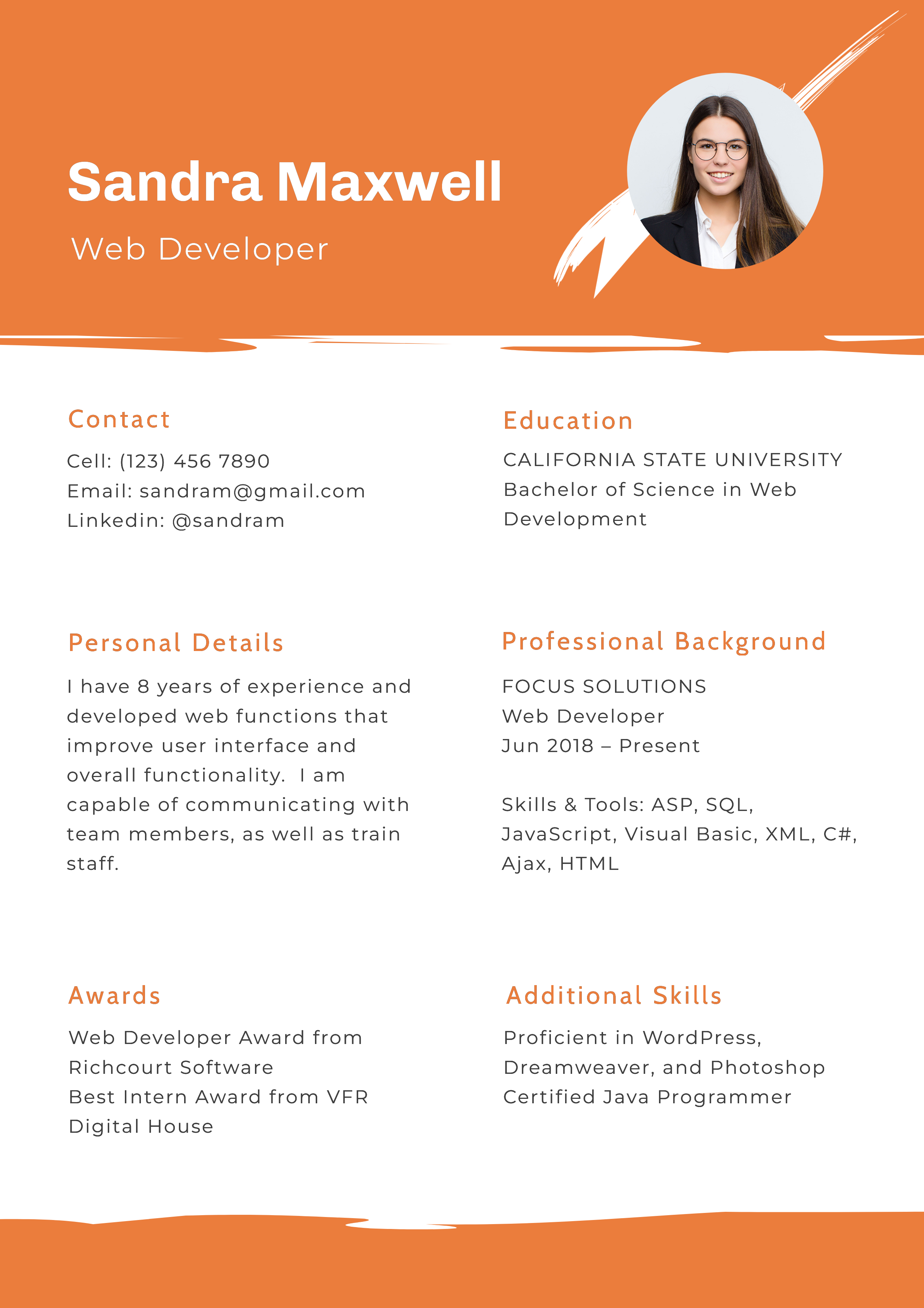 DocHipo's Resume Template