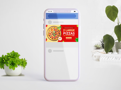 Food Facebook Ad Templates