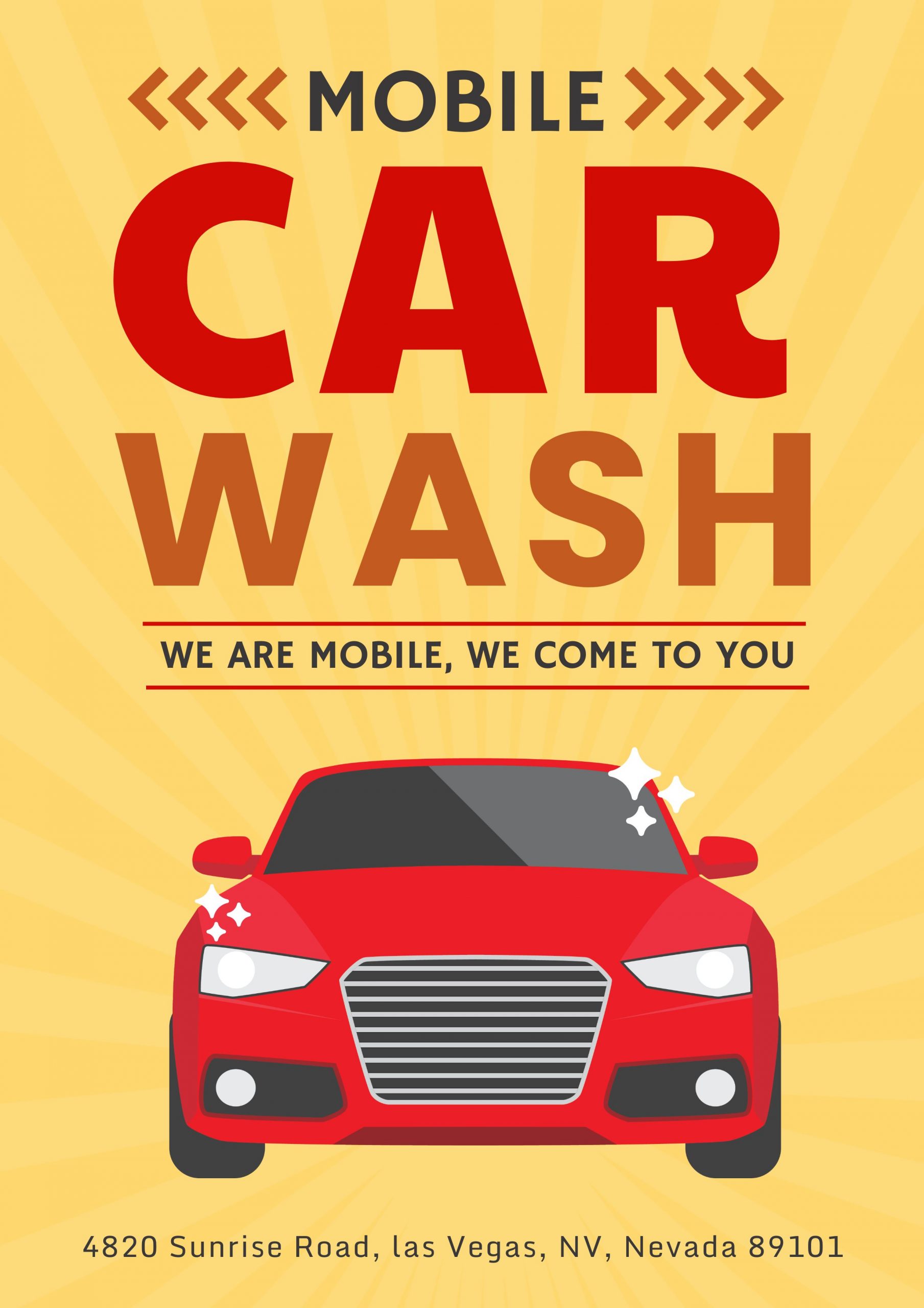 DocHipo's Car Wash Flyer Template