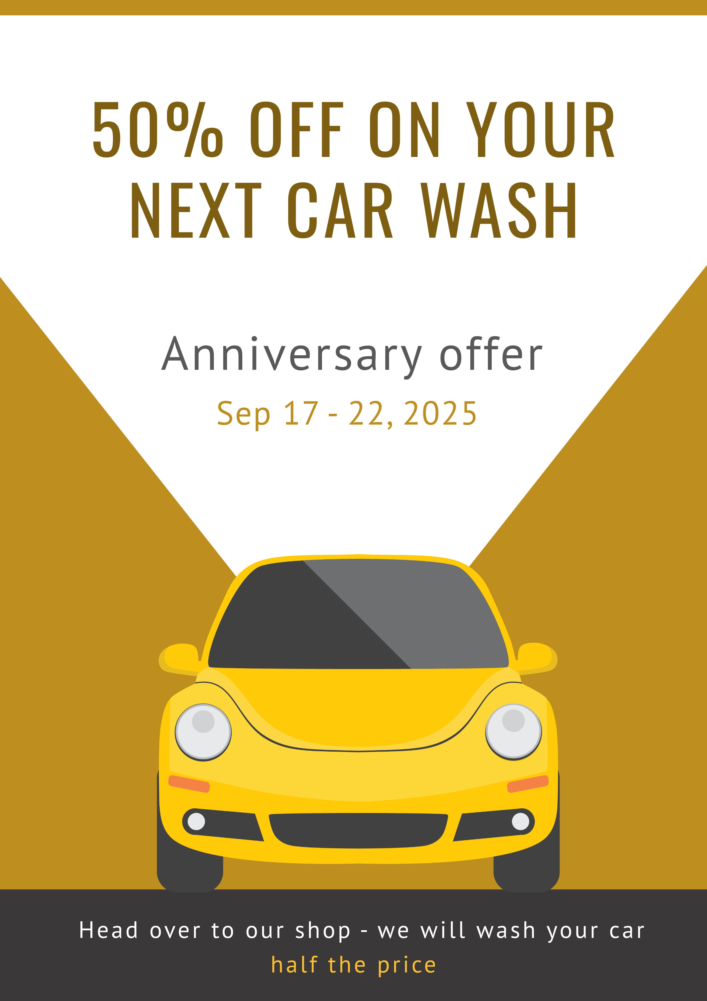 DocHipo's Car Wash Flyer Template