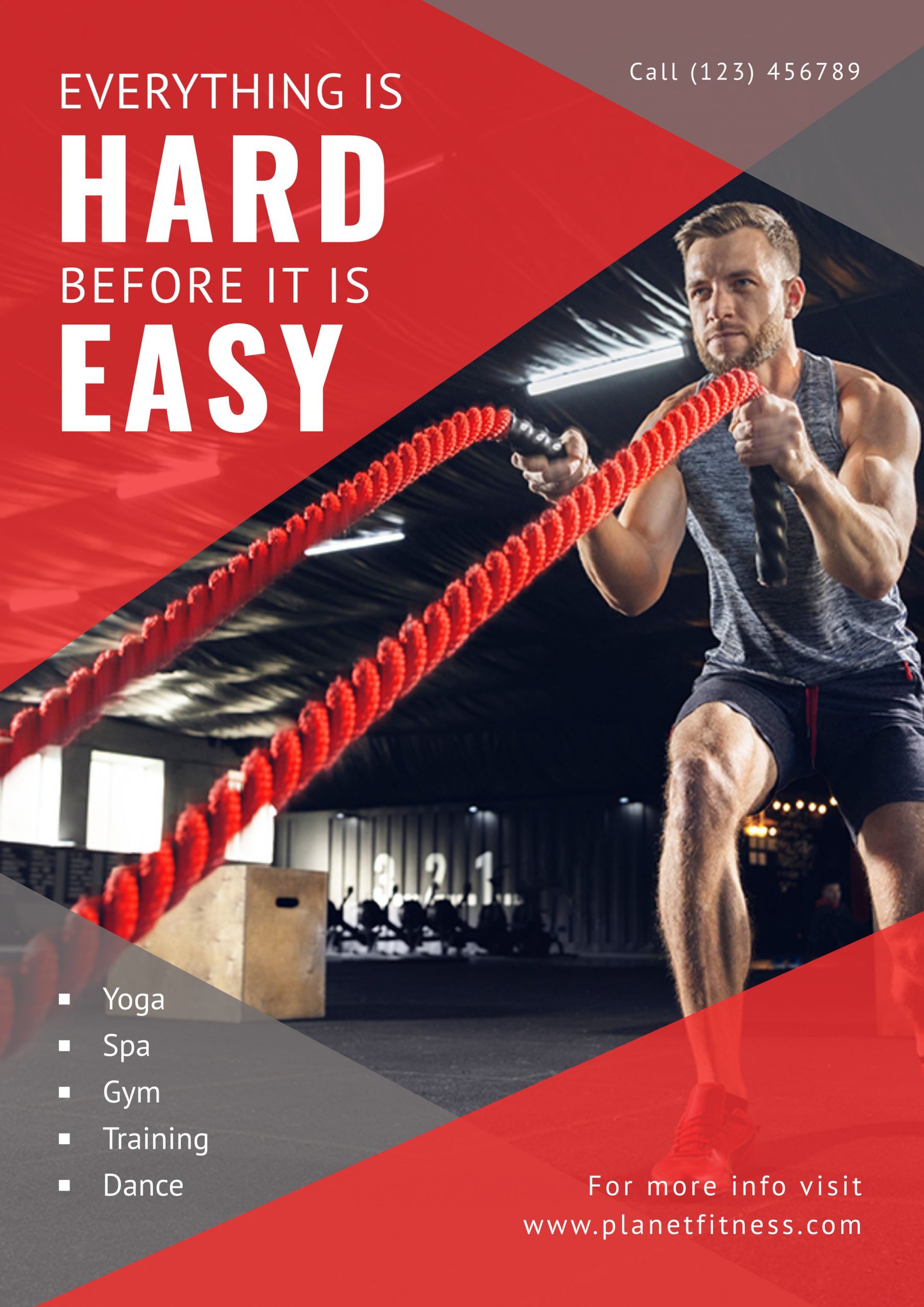 Gym Poster Template