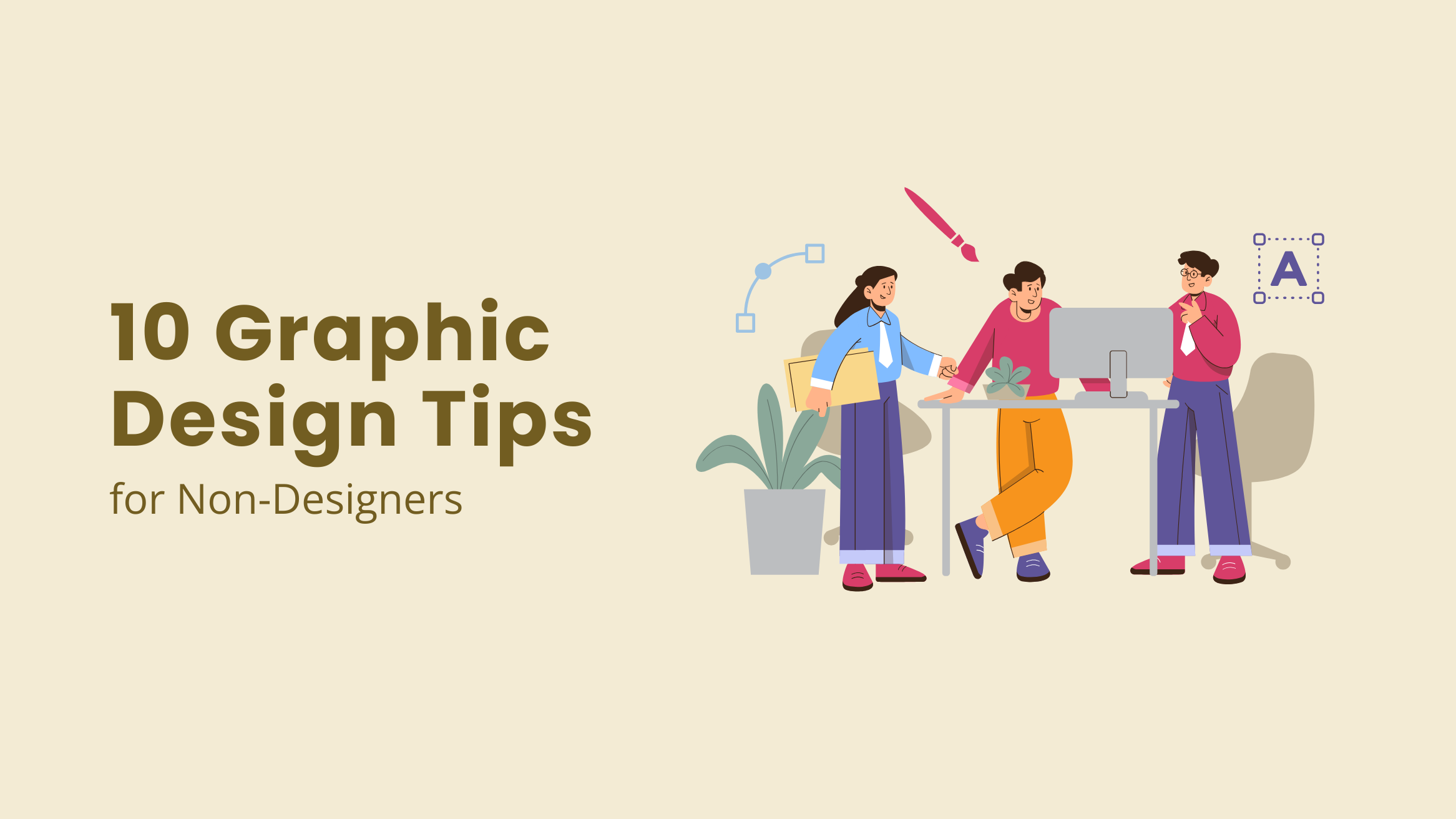 Graphic Design Tips for Non Designers Blog Banner