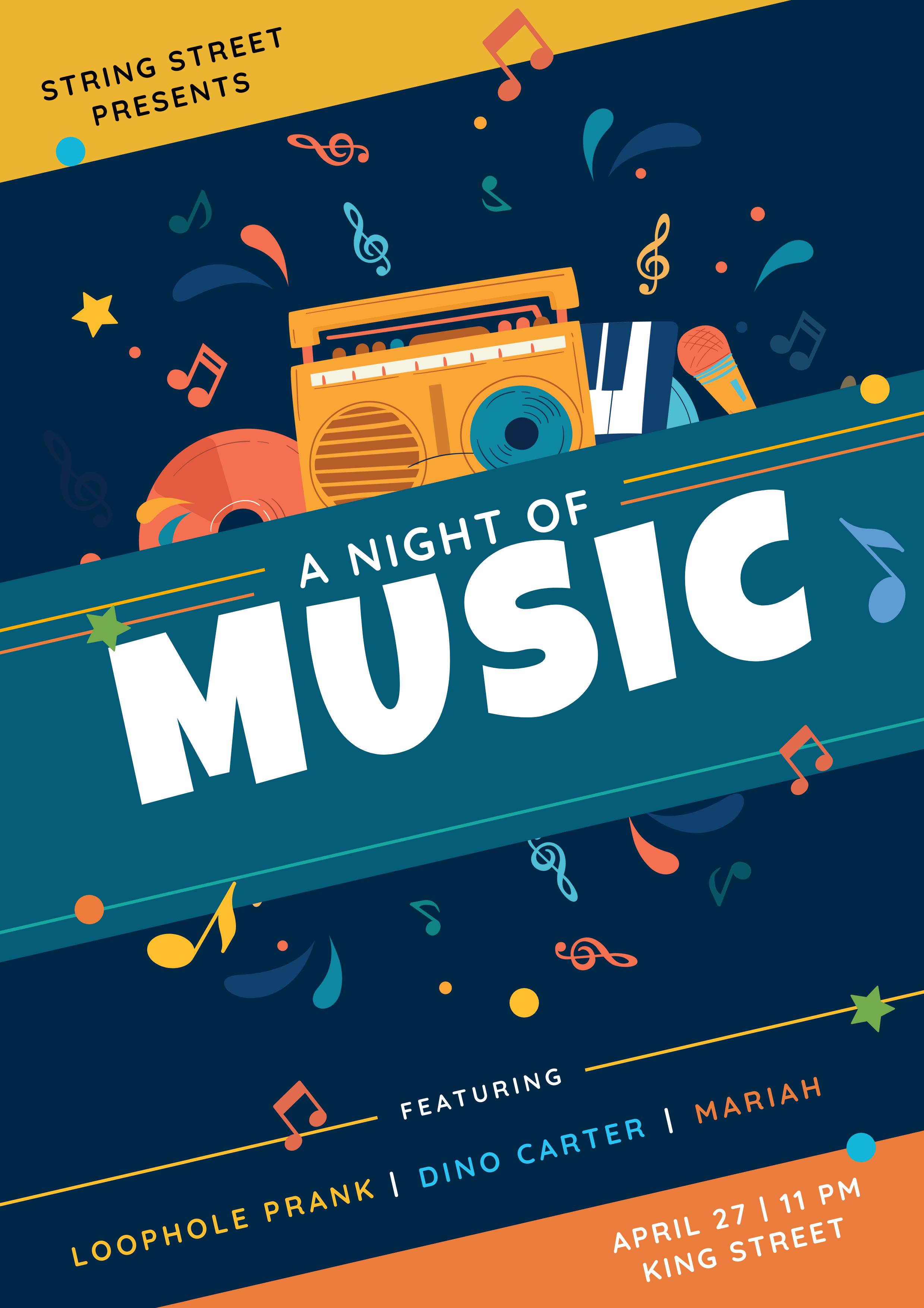 Music Poster Template