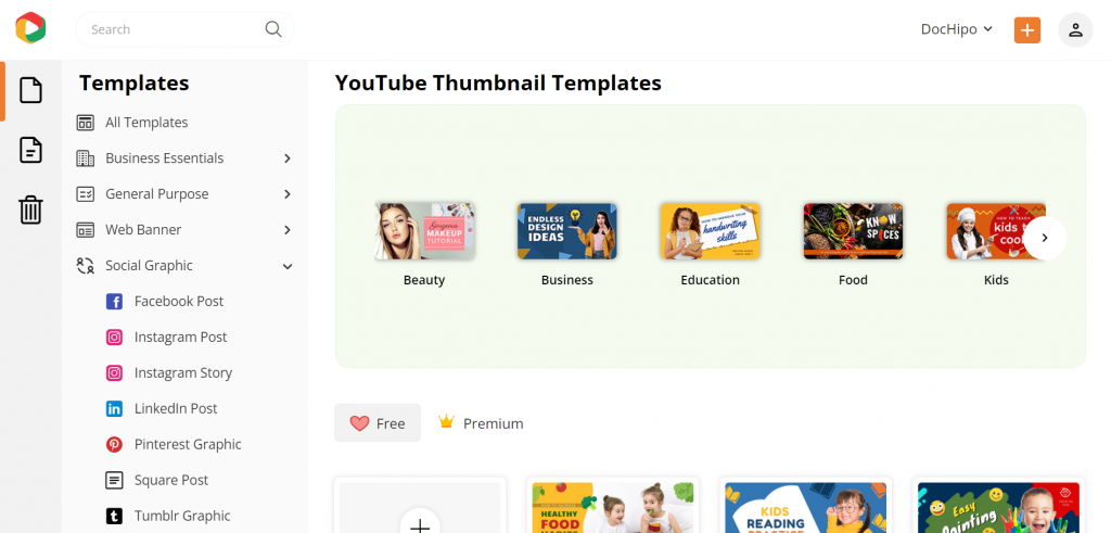 YouTube Thumbnail Templates