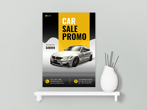 Car Sales Poster Templates
