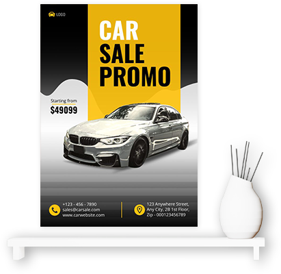 Free Customizable Car Sales Poster Templates | DocHipo