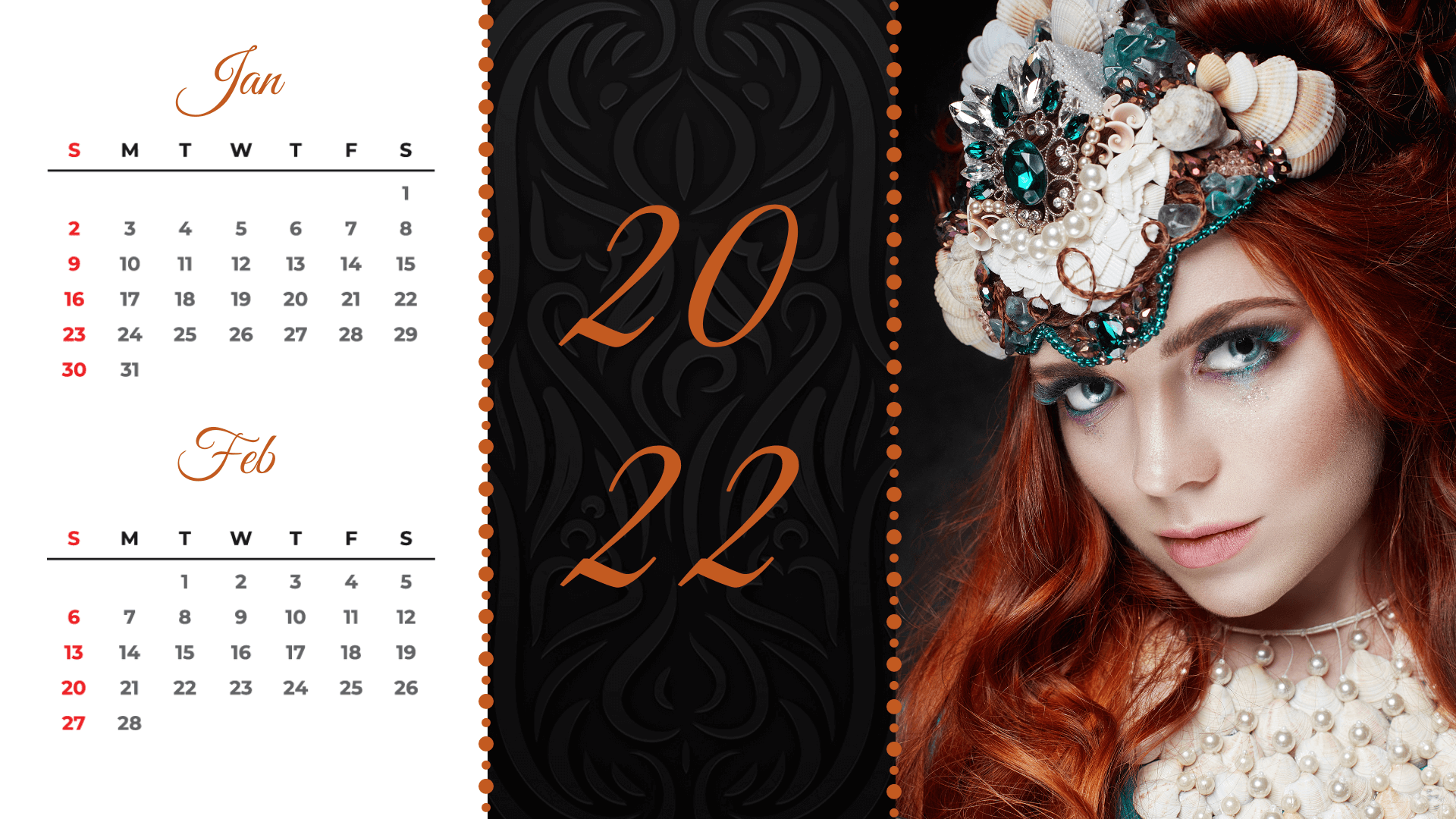 Fashion Calendar Template