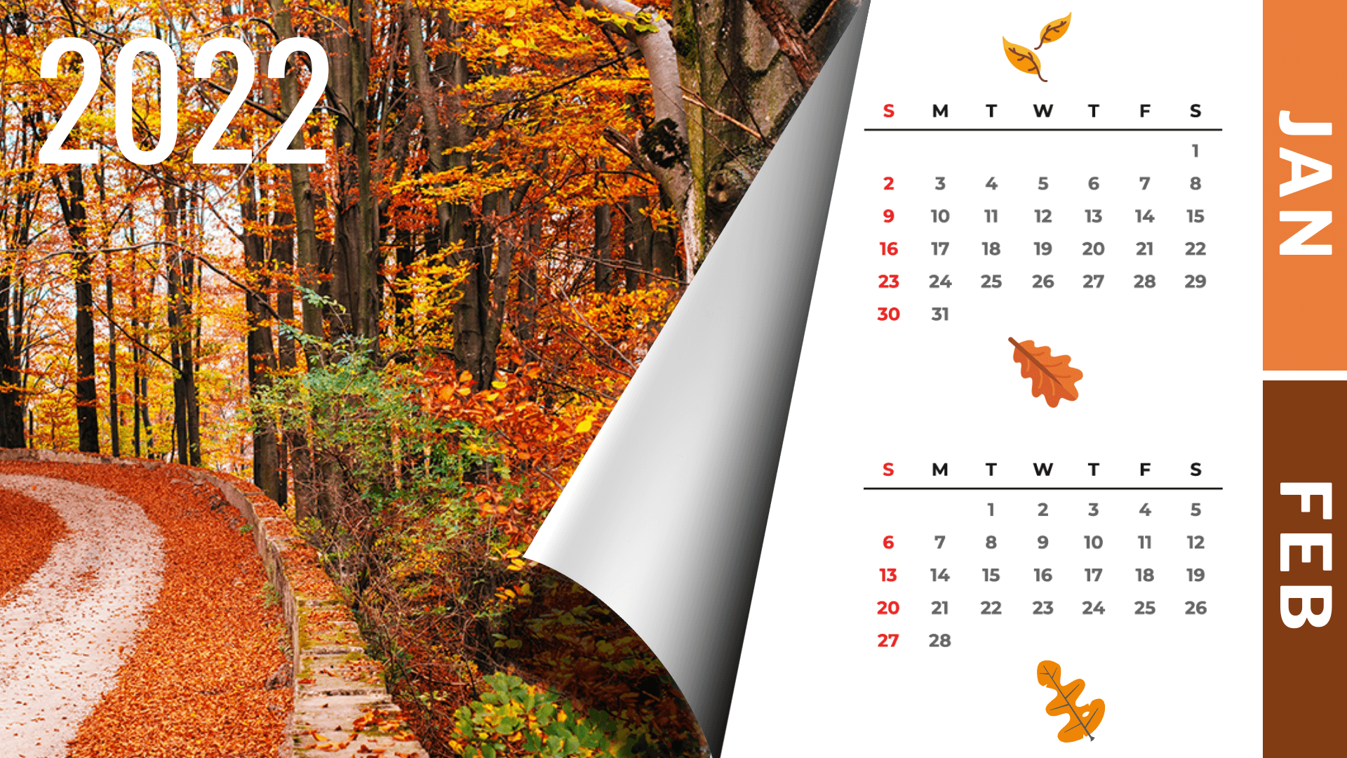 Nature Calendar Template