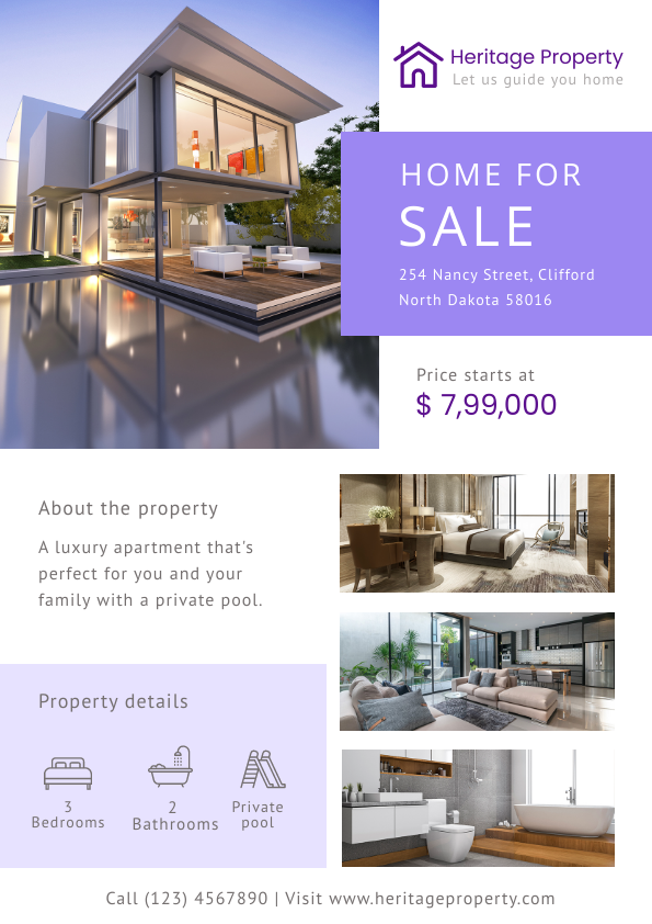 Real Estate Flyer Template