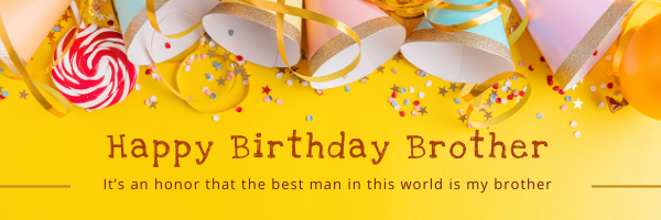 Birthday Email Header Template